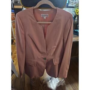 Pink blazer